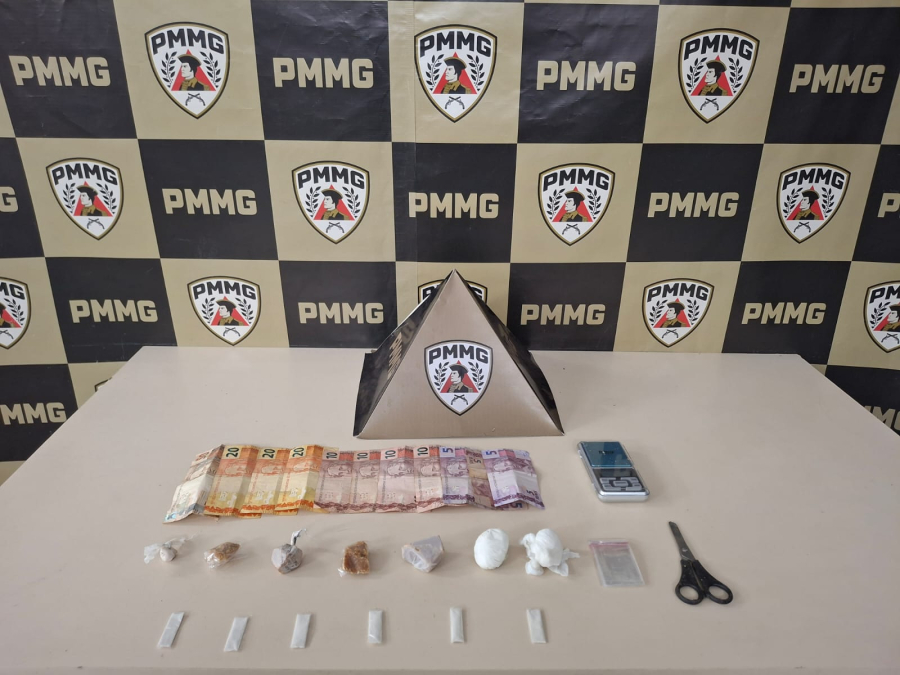 Homem é preso por tráfico de drogas no bairro Planalto, em João Monlevade