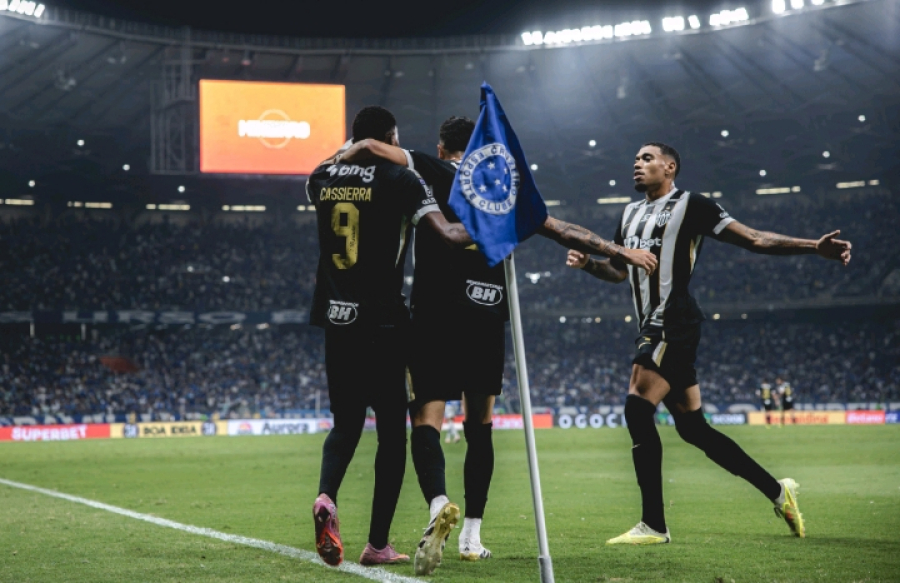 Atlético vence o Cruzeiro no Mineirão, encerra sequência negativa e ultrapassa rival no Brasileirão