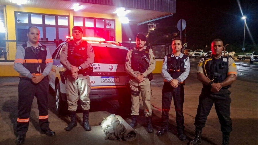 Polícia Militar encerra atividade de garimpo ilegal em área da Vale em São Gonçalo do Rio Abaixo