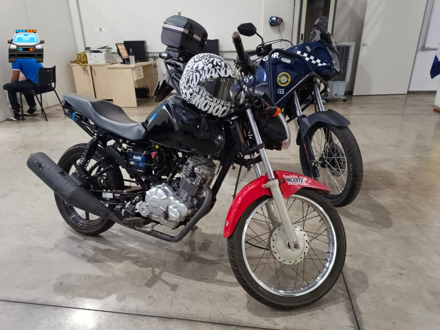 Guarda Civil Municipal prende jovem com motocicleta adulterada em São Gonçalo