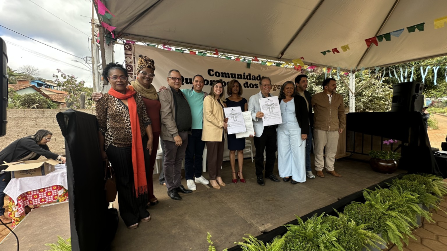 Comunidade dos Borges recebe certificação quilombola e faz história em São Gonçalo do Rio Abaixo