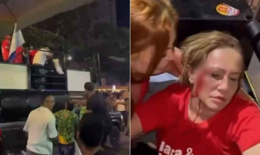 Vereadora do PT é agredida durante manifestação em Minas Gerais e é levada ao hospital