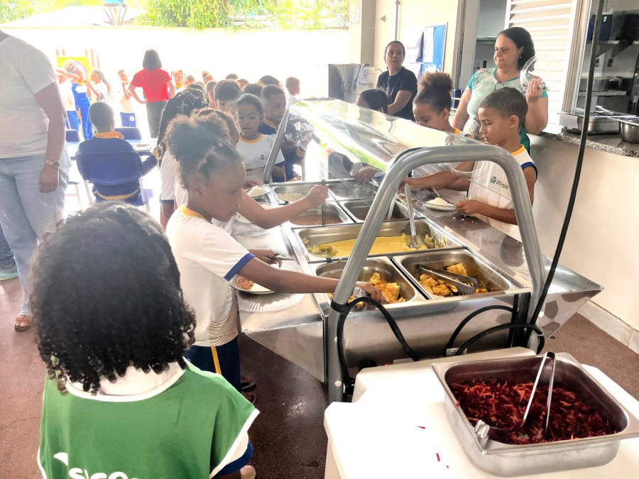 Escola de tempo integral de São Gonçalo reforça ações contra desperdício de alimentos e água
