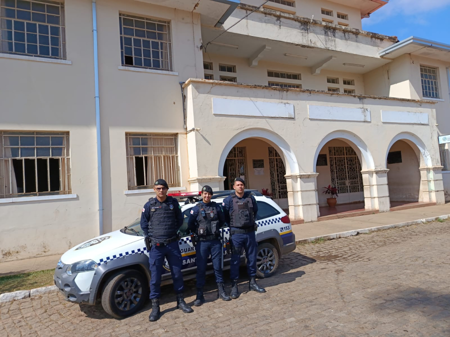 Guarda Municipal de Santa Bárbara impede incidente em escola após explosão de artefato