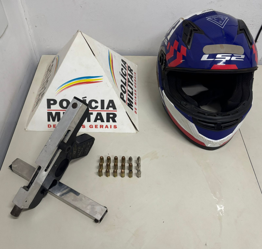 Adolescente é apreendido com submetralhadora em Barão de Cocais