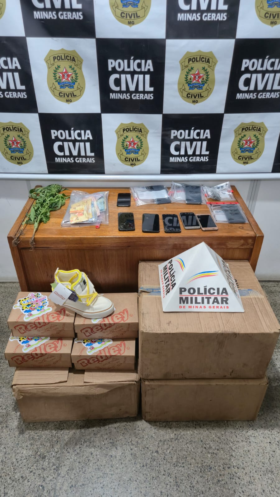 Polícias Militar e Civil realizam operação conjunta em João Monlevade e prendem dois suspeitos