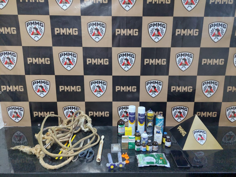 SANTA CRUZ DO ESCALVADO — Polícia Militar recupera gado furtado e prende suspeitos na zona rural