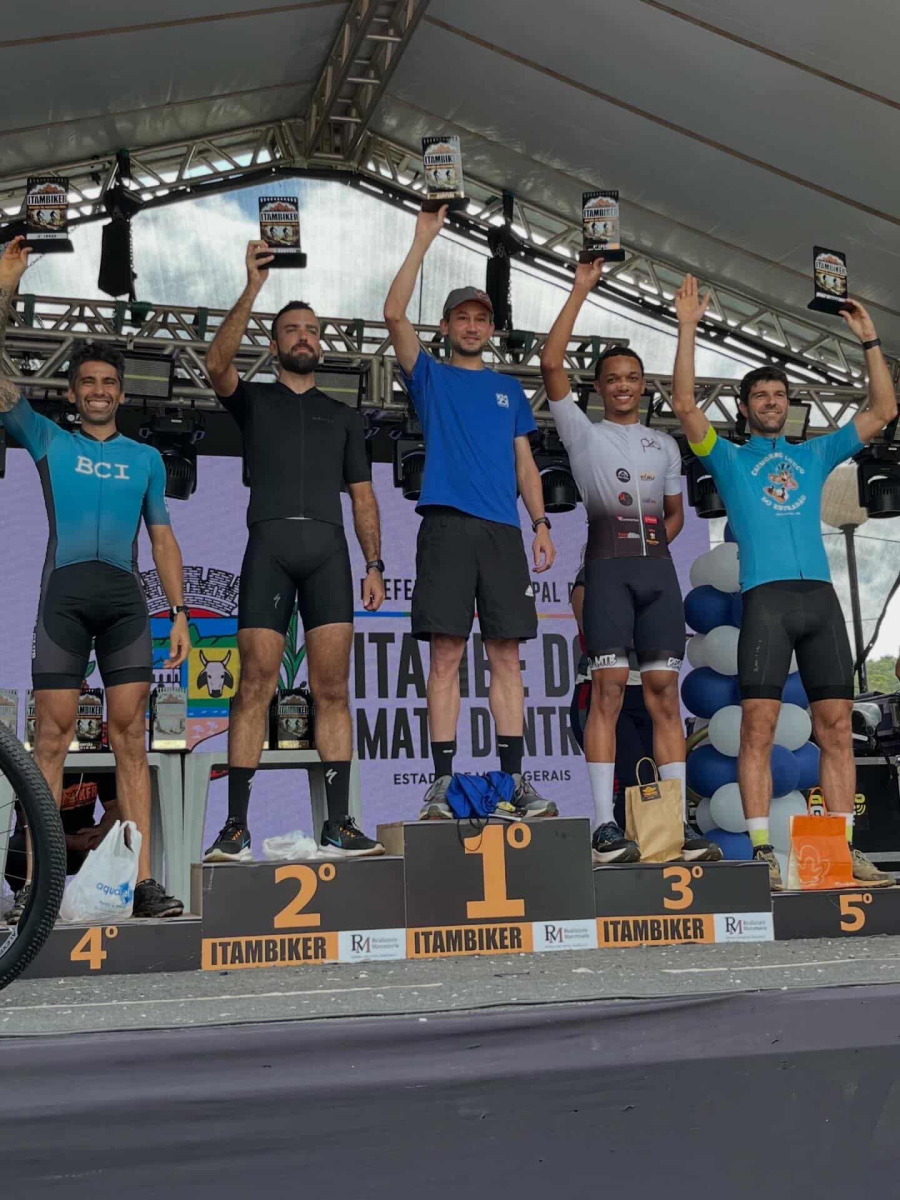 Pedro Otávio atleta São gonçalense conquista 3º lugar geral no Itambike em Itambé do Mato Dentro