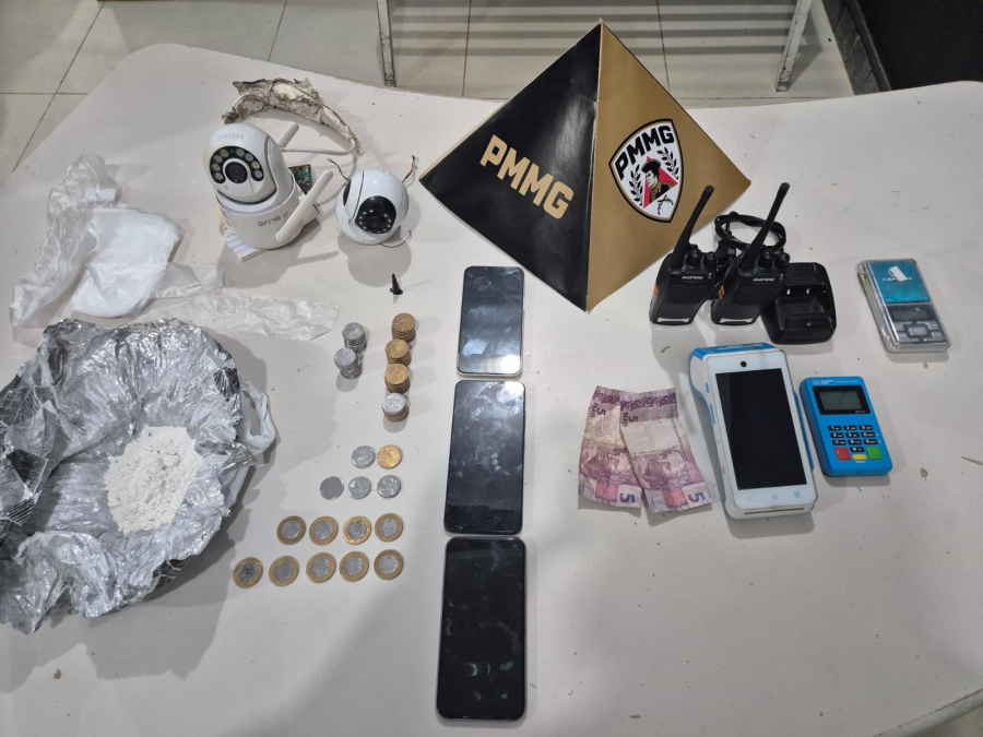 Polícia Militar prende dois homens por receptação e tráfico de drogas em Itabira