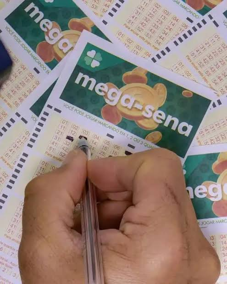 Três apostas dividem prêmio milionário da Mega-Sena