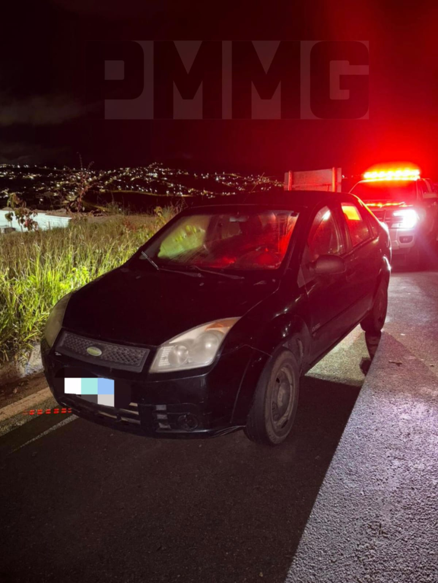 Polícia Militar prende suspeito e recupera carro furtado em Itabira