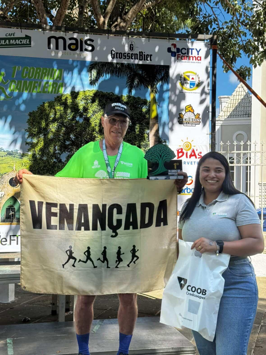 Superação e vitória: aos 76 anos, José Venâncio conquista 1º lugar em corrida de 5 km