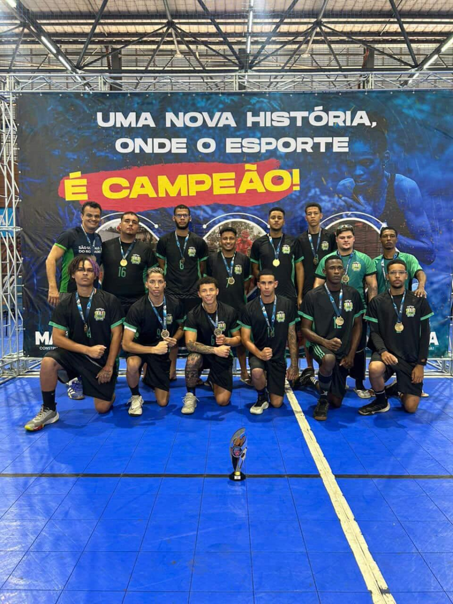 Handebol de São Gonçalo brilha em Mariana com título masculino e vice no feminino