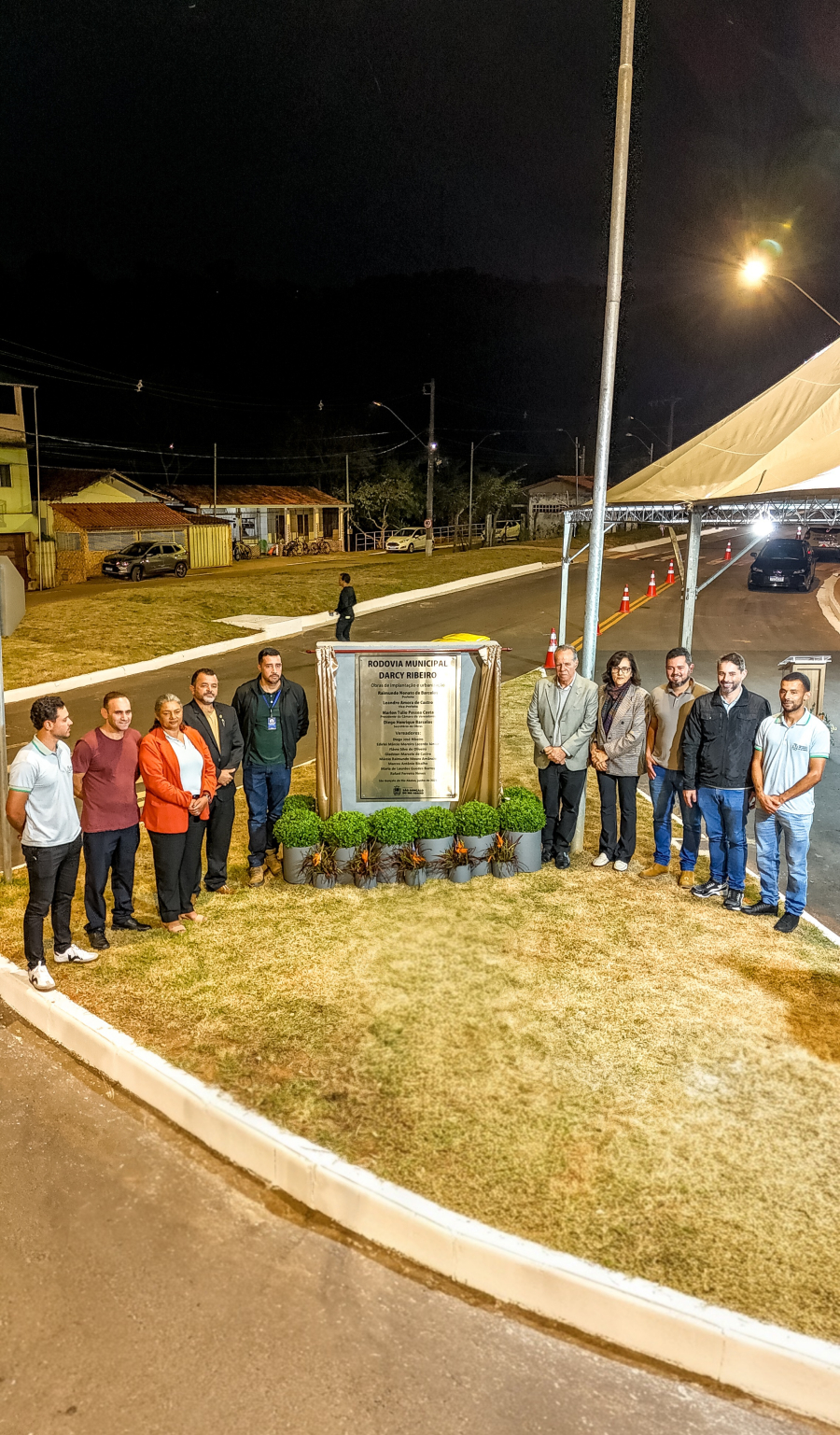 São Gonçalo do Rio Abaixo inaugura Rodovia Darcy Ribeiro e amplia estrutura viária do município