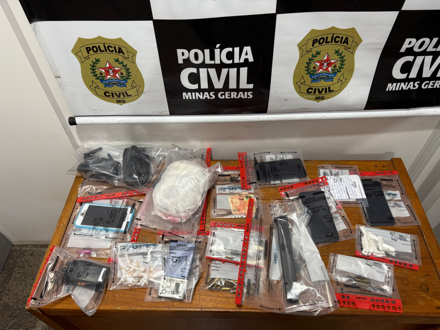 Polícia Civil prende três pessoas e apreende drogas, munições e animais silvestres em operação em João Monlevade