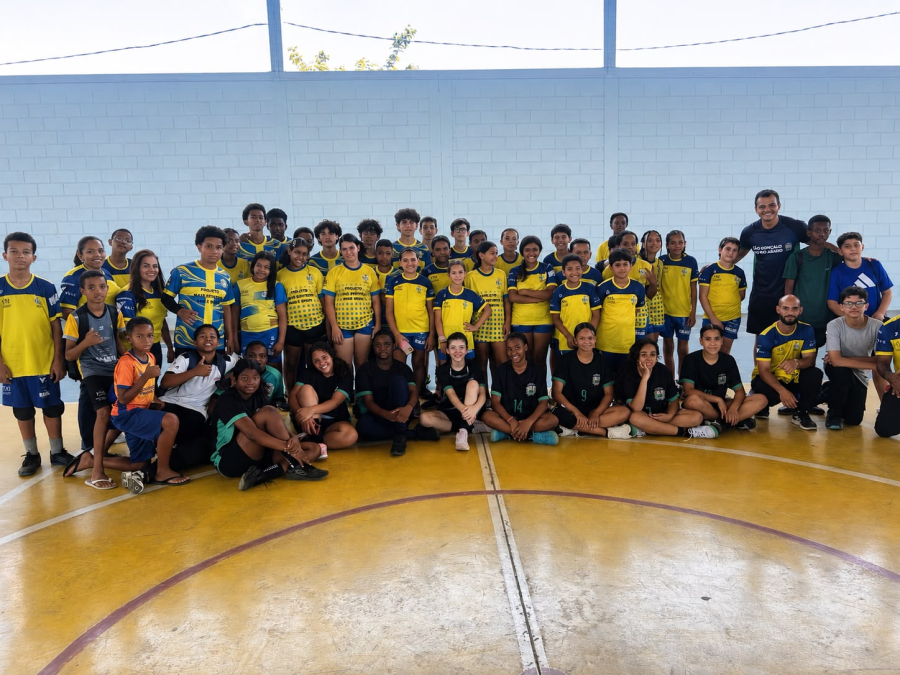 São Gonçalo sedia amistoso de handebol e promove integração regional