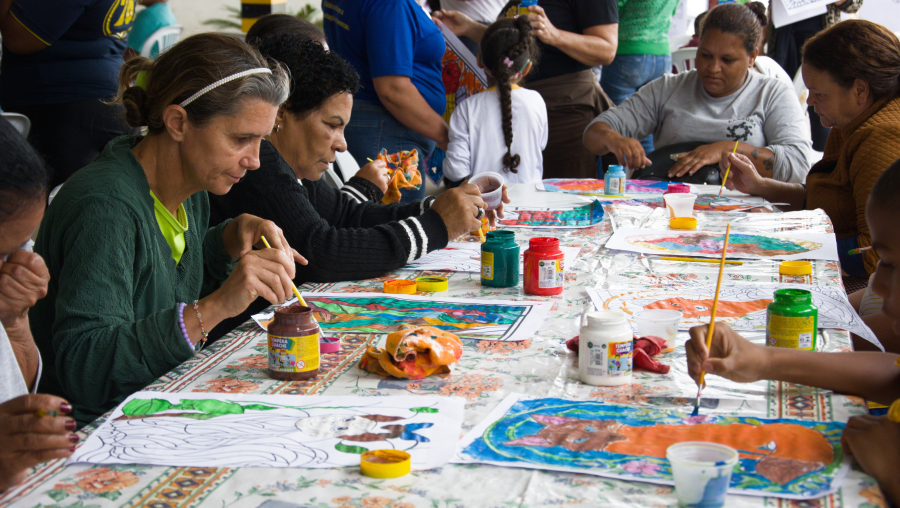 Câmara realiza oficina de arte durante ações do Setembro Amarelo